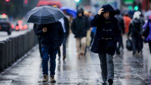 Lluvia en Santiago: a qué hora comienzan las precipitaciones en la Región Metropolitana
