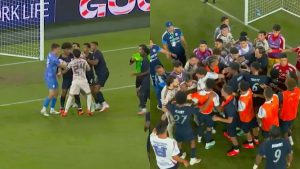 VIDEO - El origen de la fuerte pelea entre jugadores de Chile y Estados Unidos