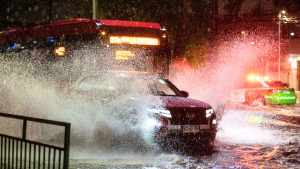 Qué implica la alerta amarilla que decretó Senapred por la lluvia en la Región Metropolitana